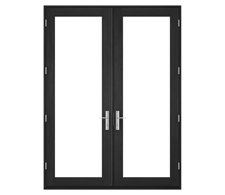 Pella Reserve Contemporary Wood Hinged Patio Door in Philadelphia